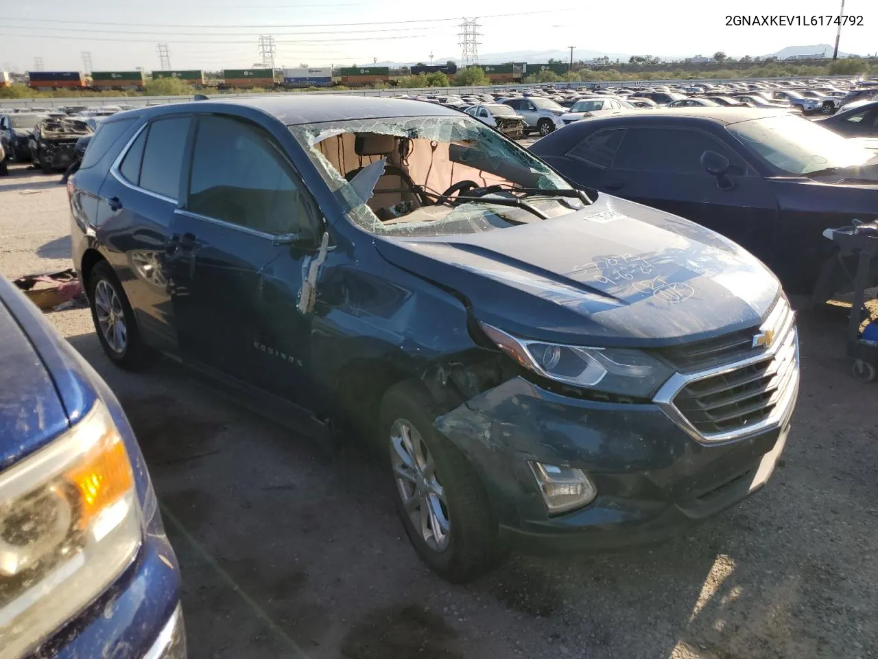 2GNAXKEV1L6174792 2020 Chevrolet Equinox Lt