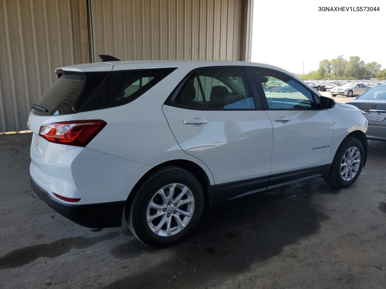 2020 Chevrolet Equinox Ls VIN: 3GNAXHEV1LS573044 Lot: 71410134