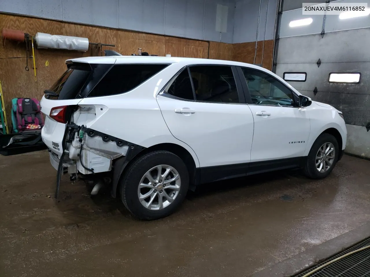 2021 Chevrolet Equinox Lt VIN: 2GNAXUEV4M6116852 Lot: 61415494