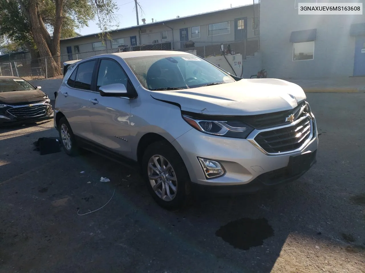 2021 Chevrolet Equinox Lt VIN: 3GNAXUEV6MS163608 Lot: 70685684