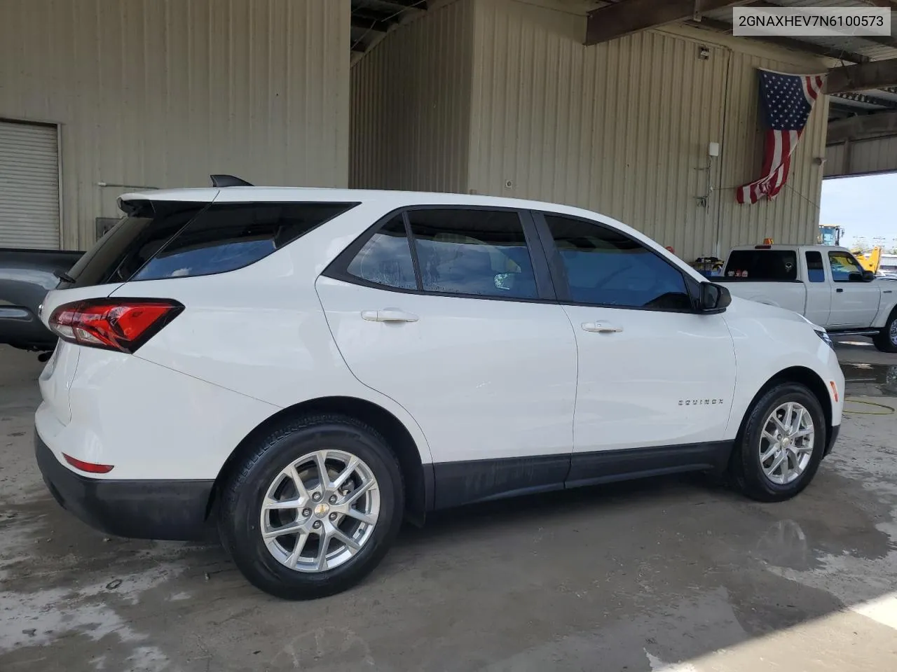 2022 Chevrolet Equinox Ls VIN: 2GNAXHEV7N6100573 Lot: 69971554