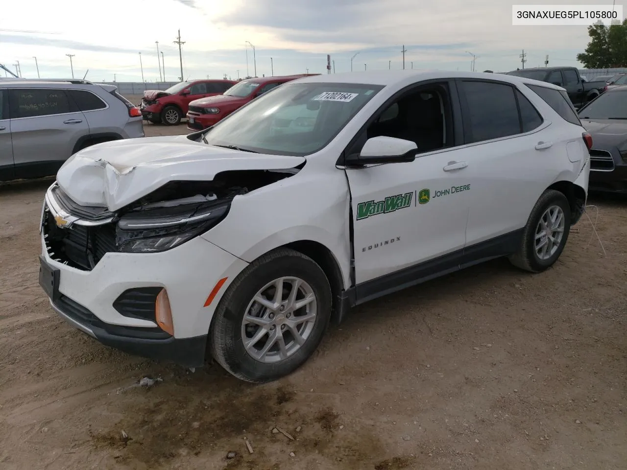 2023 Chevrolet Equinox Lt VIN: 3GNAXUEG5PL105800 Lot: 71202164