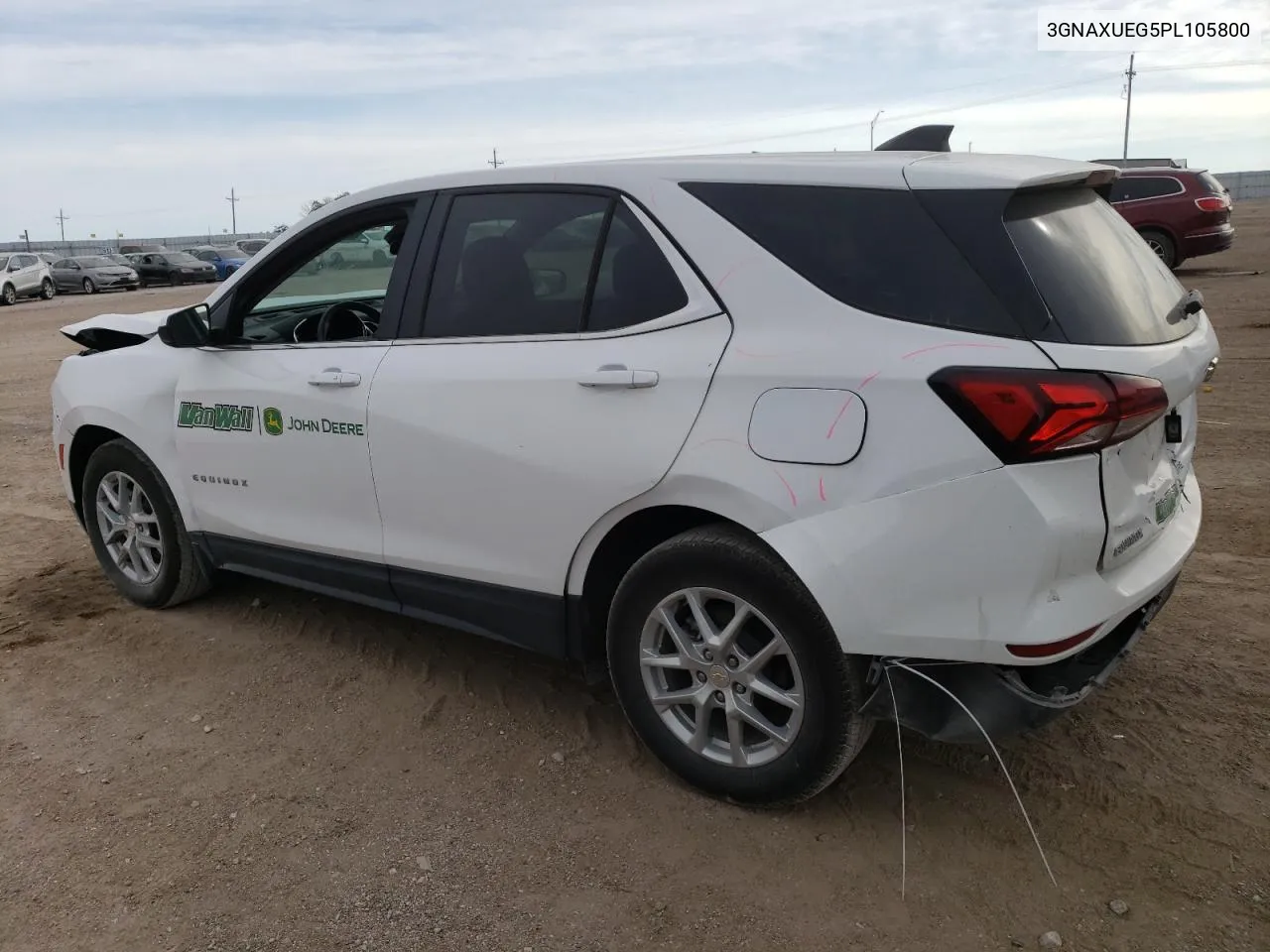 2023 Chevrolet Equinox Lt VIN: 3GNAXUEG5PL105800 Lot: 71202164