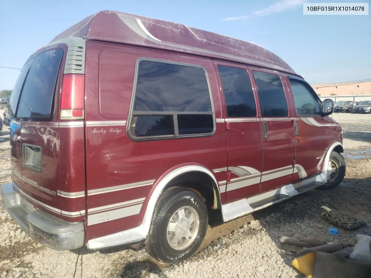 1999 Chevrolet Express G1500 VIN: 1GBFG15R1X1014078 Lot: 68890974