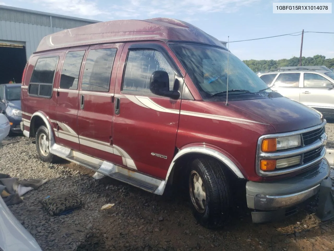 1999 Chevrolet Express G1500 VIN: 1GBFG15R1X1014078 Lot: 68890974