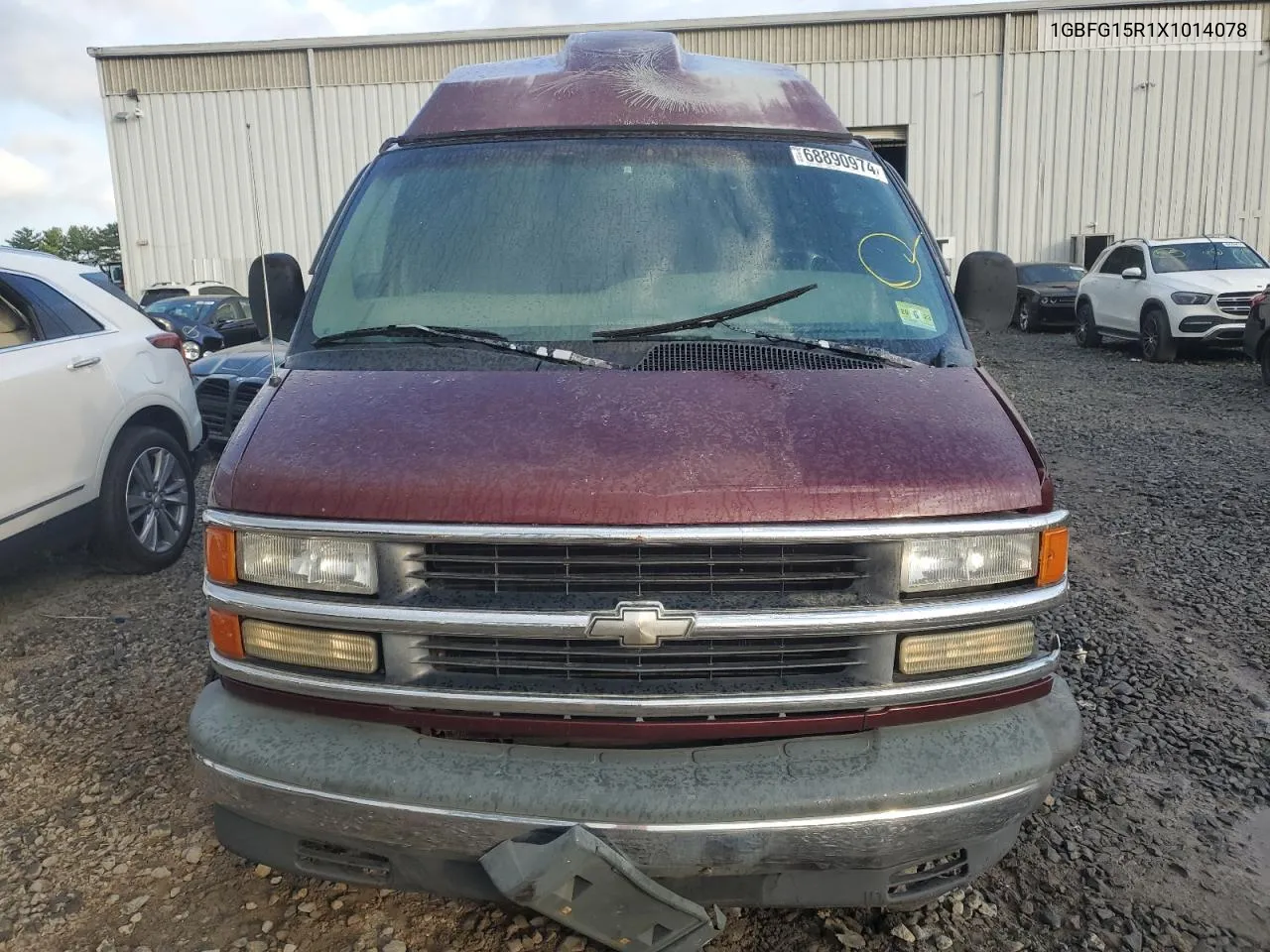 1999 Chevrolet Express G1500 VIN: 1GBFG15R1X1014078 Lot: 68890974