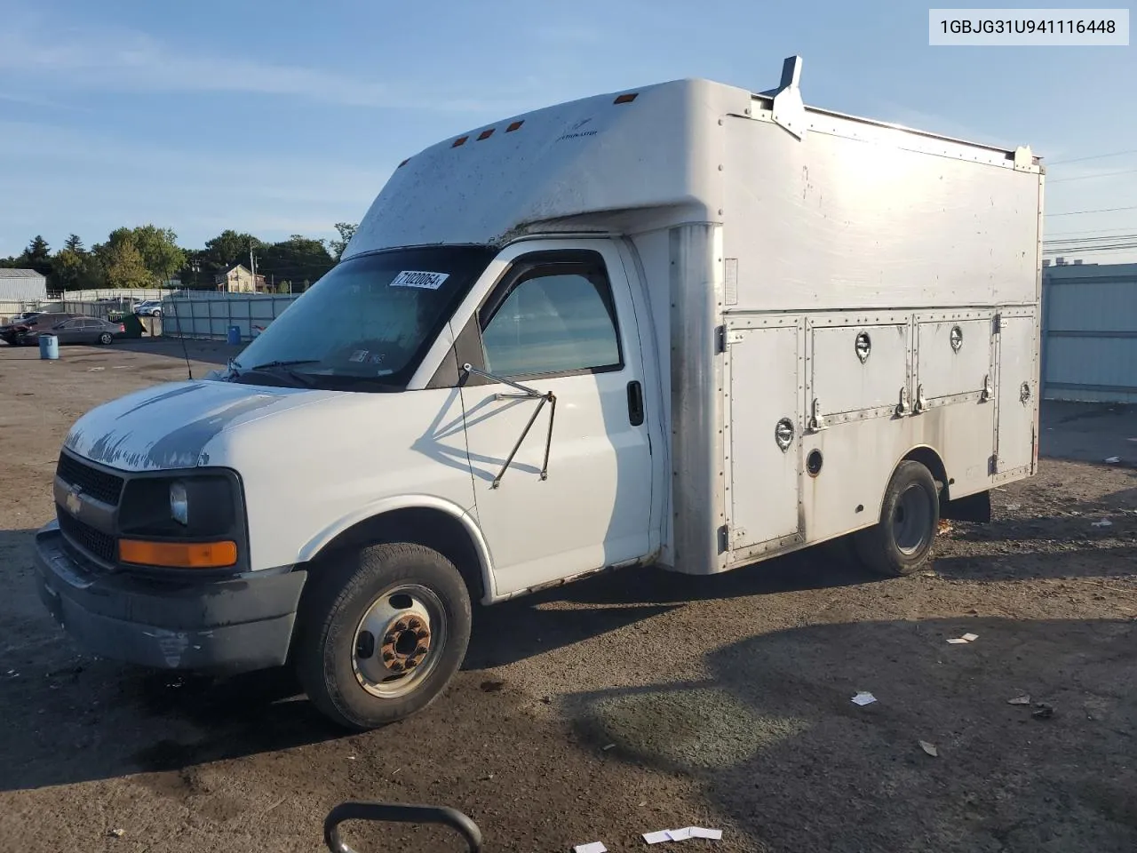 2004 Chevrolet Express G3500 VIN: 1GBJG31U941116448 Lot: 71020064