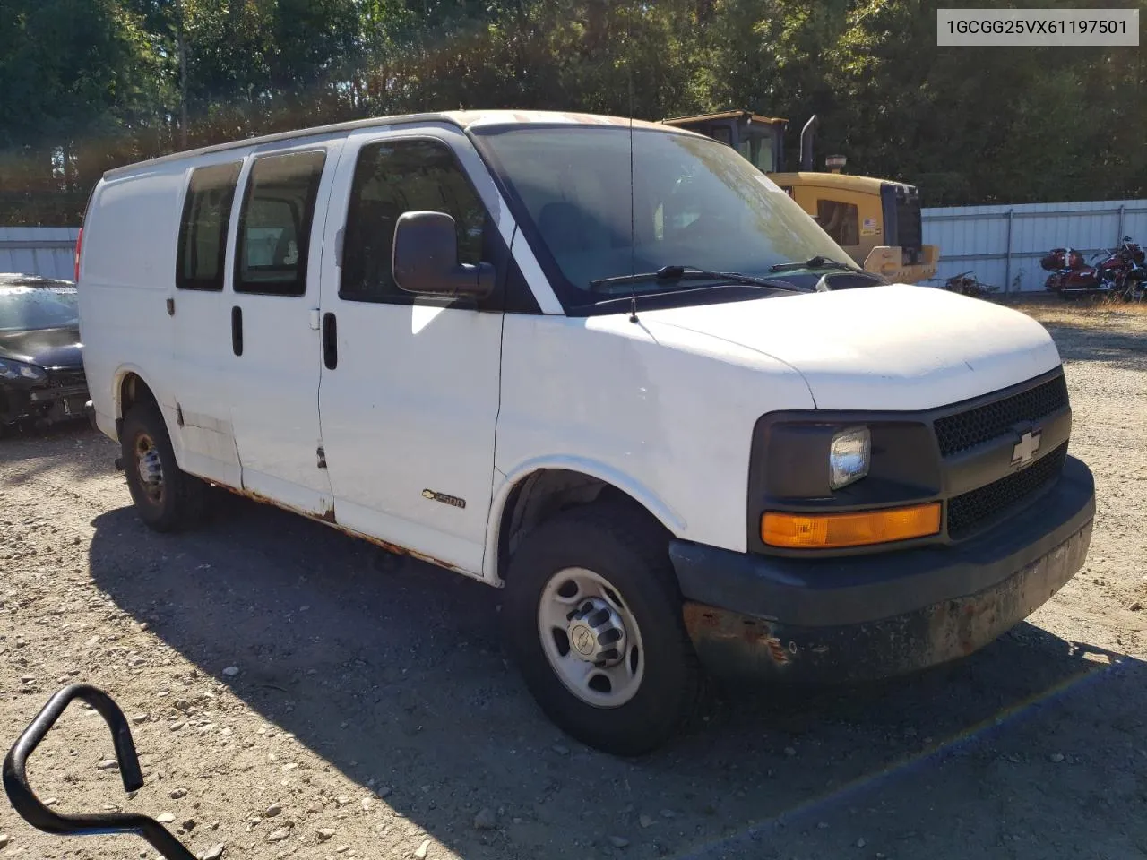 1GCGG25VX61197501 2006 Chevrolet Express G2500