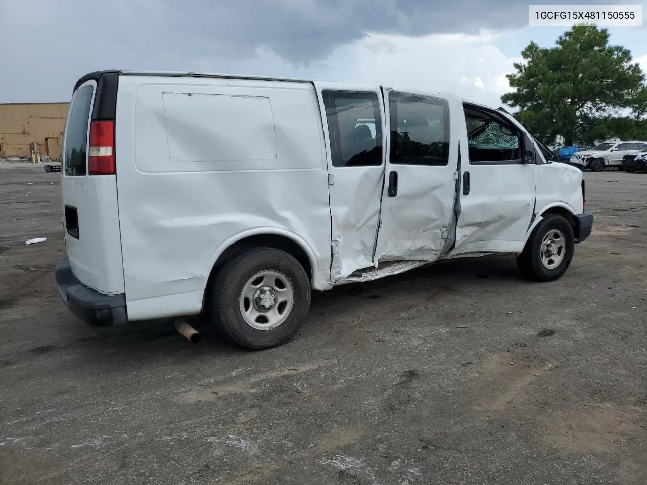 2008 Chevrolet Express G1500 VIN: 1GCFG15X481150555 Lot: 70487724