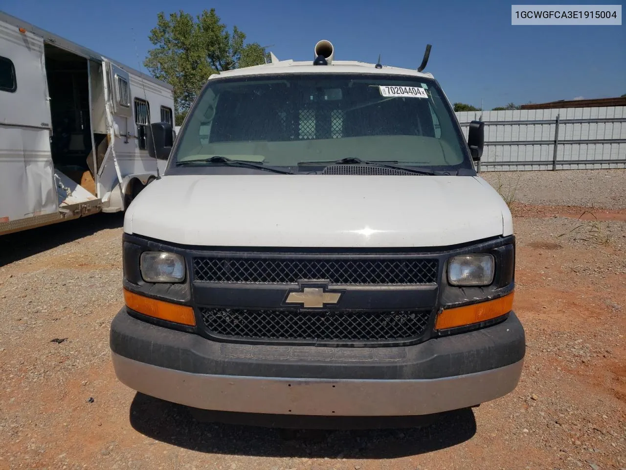 2014 Chevrolet Express G2500 VIN: 1GCWGFCA3E1915004 Lot: 70204404