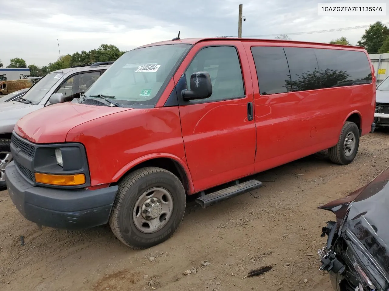 1GAZGZFA7E1135946 2014 Chevrolet Express G3500 Ls