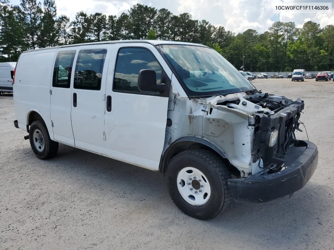 2015 Chevrolet Express G2500 VIN: 1GCWGFCF1F1146306 Lot: 53067554