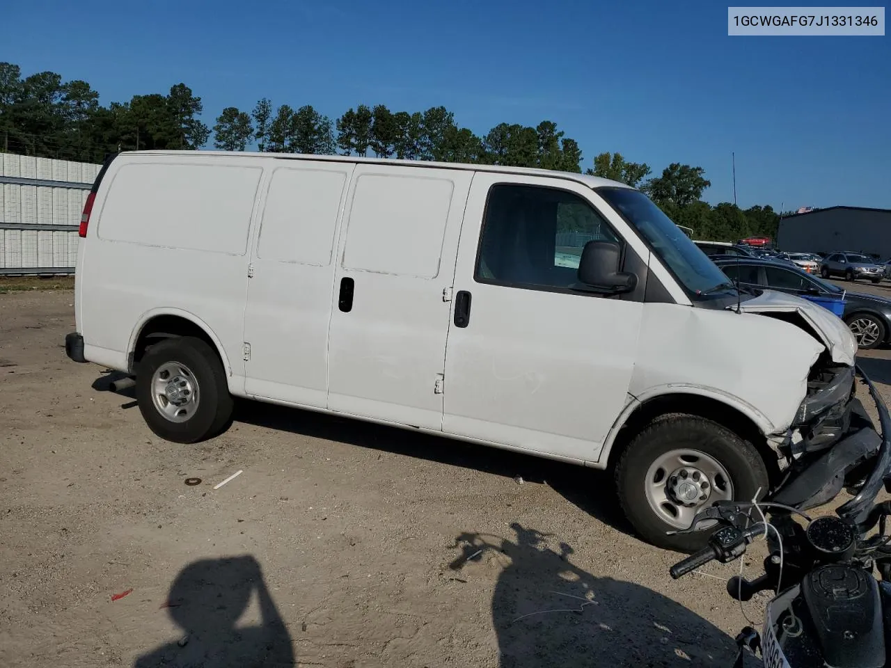 2018 Chevrolet Express G2500 VIN: 1GCWGAFG7J1331346 Lot: 69099774