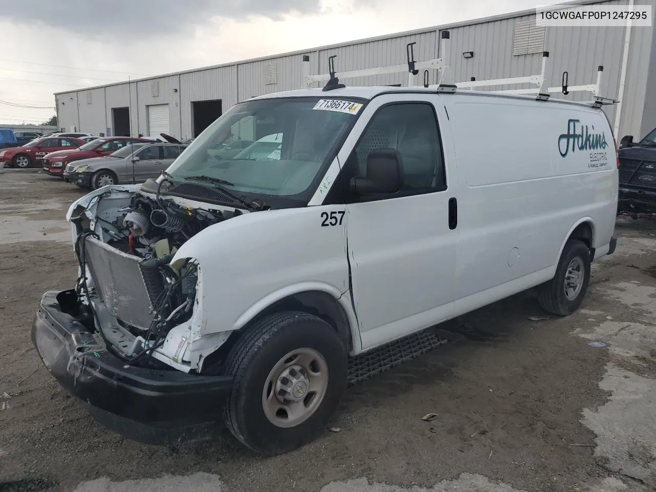 1GCWGAFP0P1247295 2023 Chevrolet Express G2500