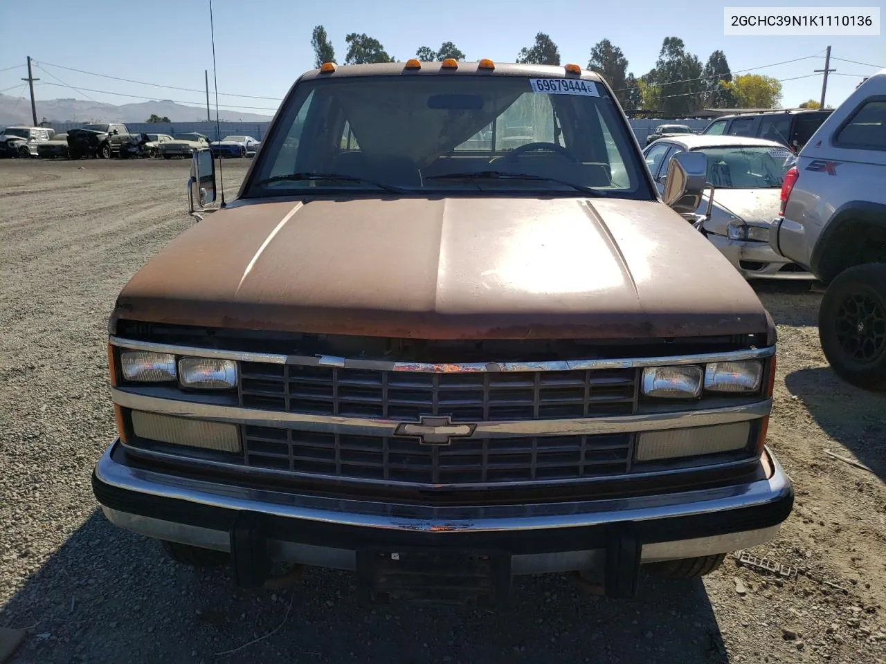 2GCHC39N1K1110136 1989 Chevrolet Gmt-400 C3500