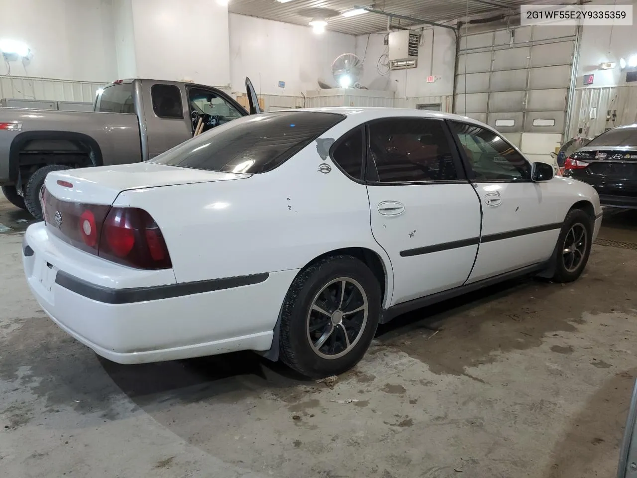 2000 Chevrolet Impala VIN: 2G1WF55E2Y9335359 Lot: 62438563