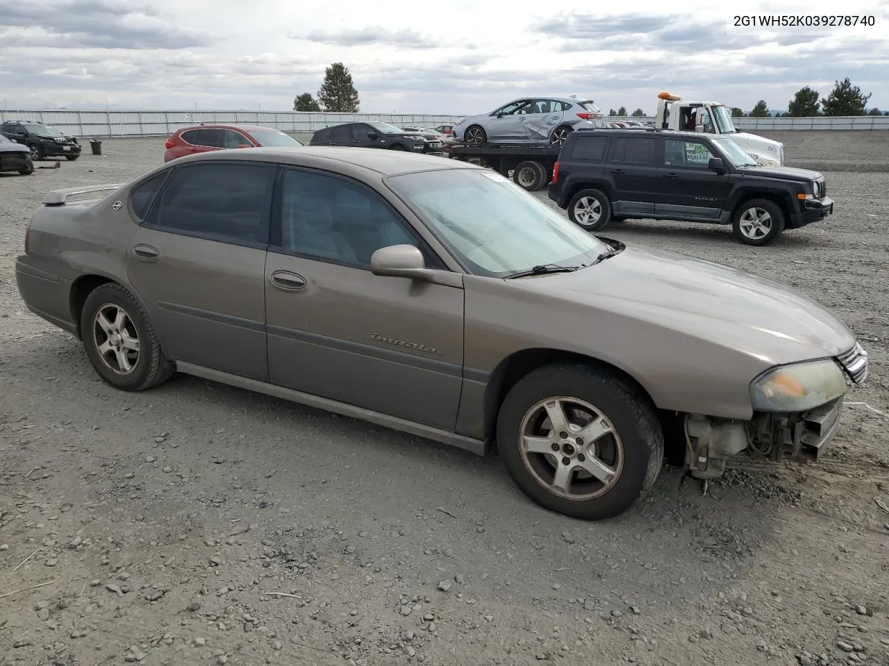 2G1WH52K039278740 2003 Chevrolet Impala Ls