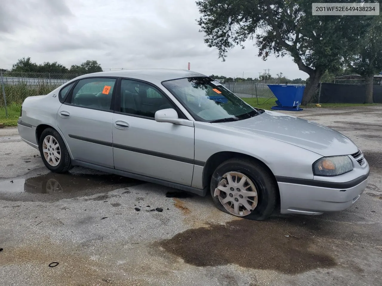 2004 Chevrolet Impala VIN: 2G1WF52E649438234 Lot: 70396464