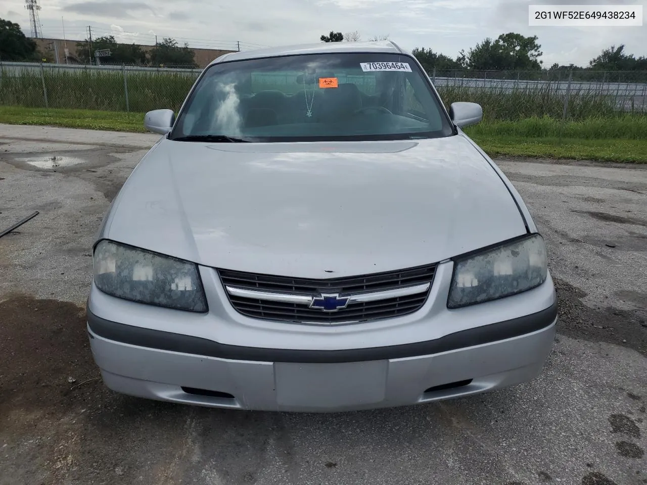 2004 Chevrolet Impala VIN: 2G1WF52E649438234 Lot: 70396464