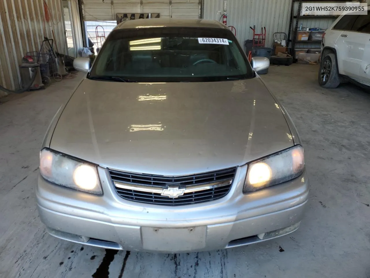 2005 Chevrolet Impala Ls VIN: 2G1WH52K759390955 Lot: 62034314