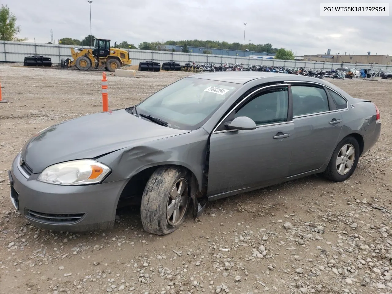 2008 Chevrolet Impala Lt VIN: 2G1WT55K181292954 Lot: 70053054