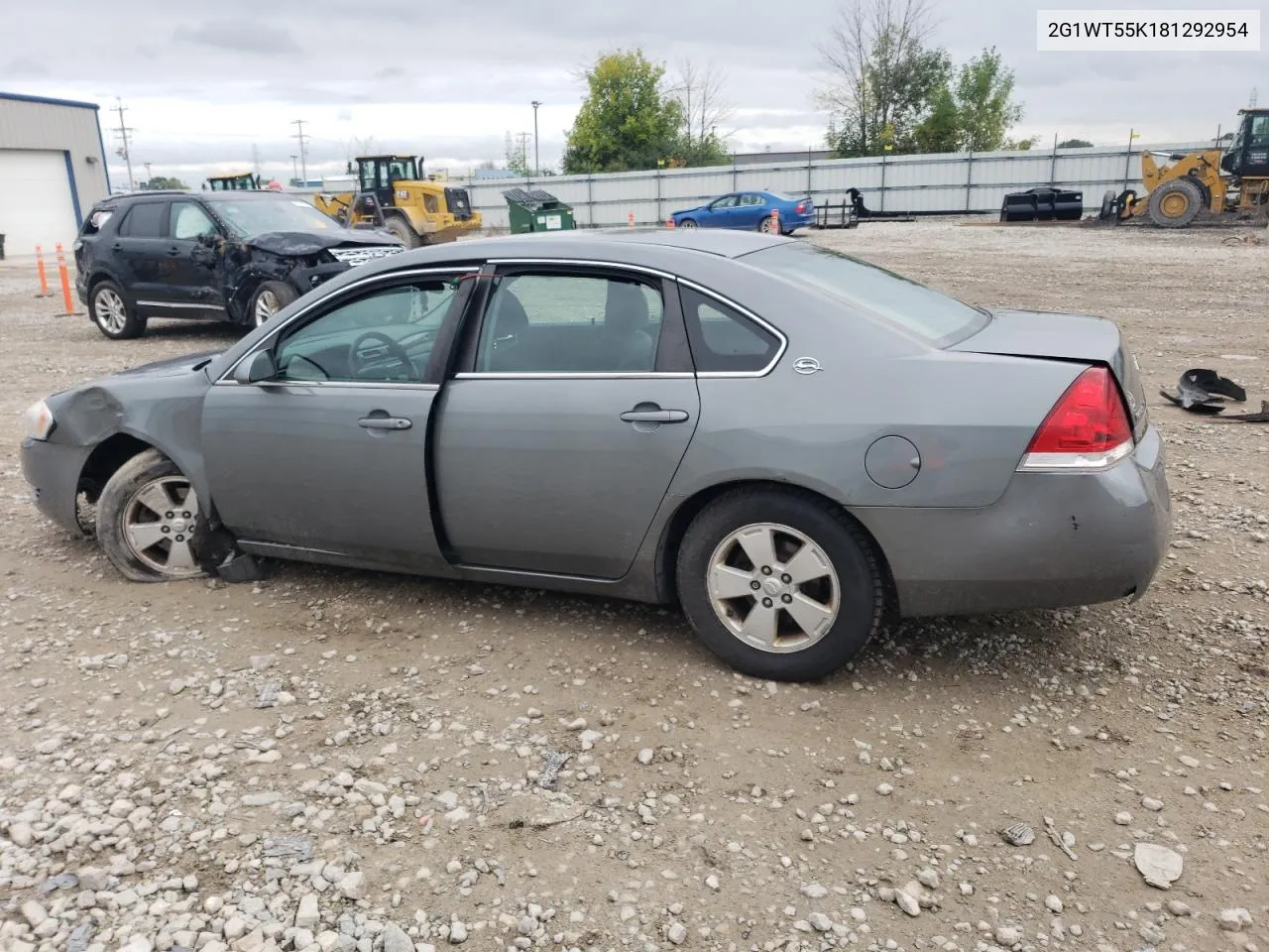 2008 Chevrolet Impala Lt VIN: 2G1WT55K181292954 Lot: 70053054