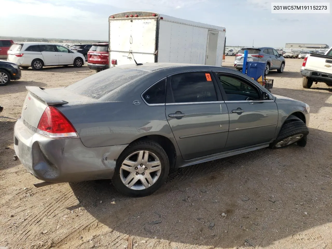 2009 Chevrolet Impala 2Lt VIN: 2G1WC57M191152273 Lot: 71788384