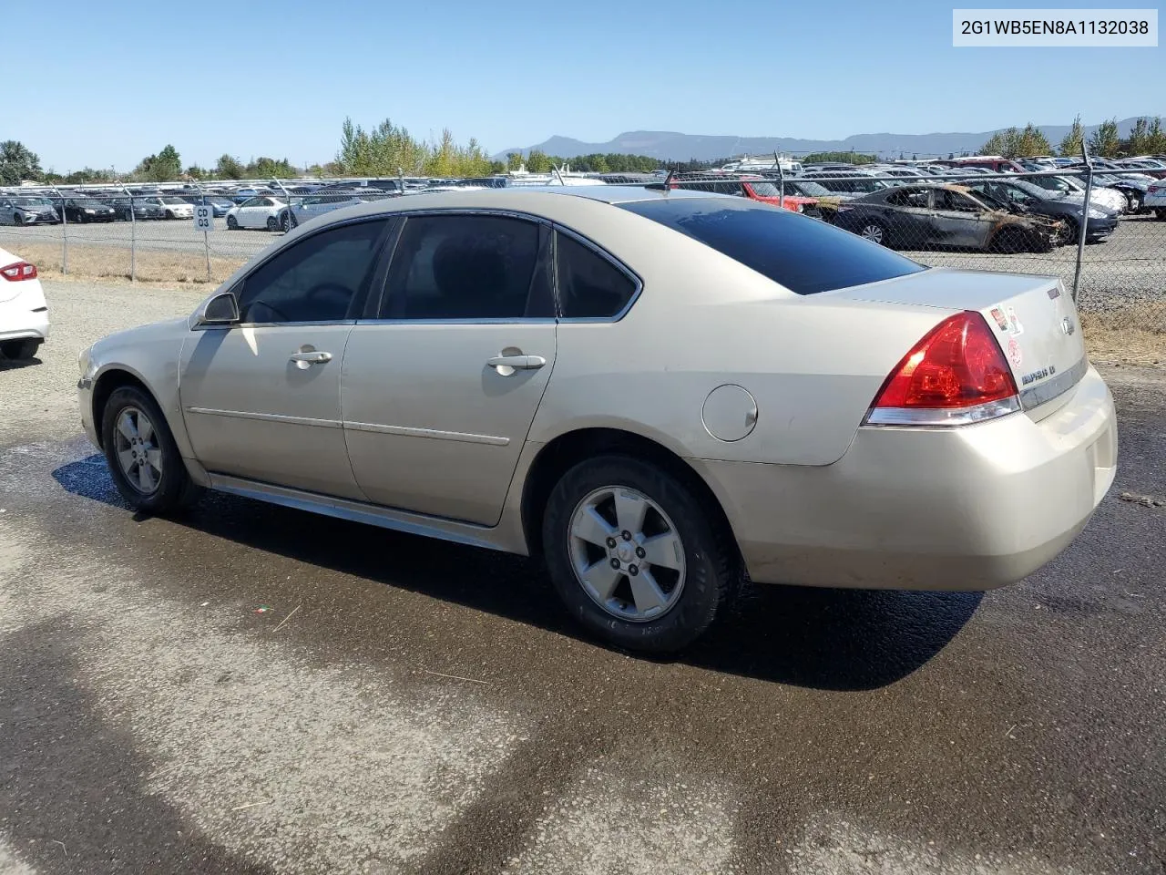 2G1WB5EN8A1132038 2010 Chevrolet Impala Lt