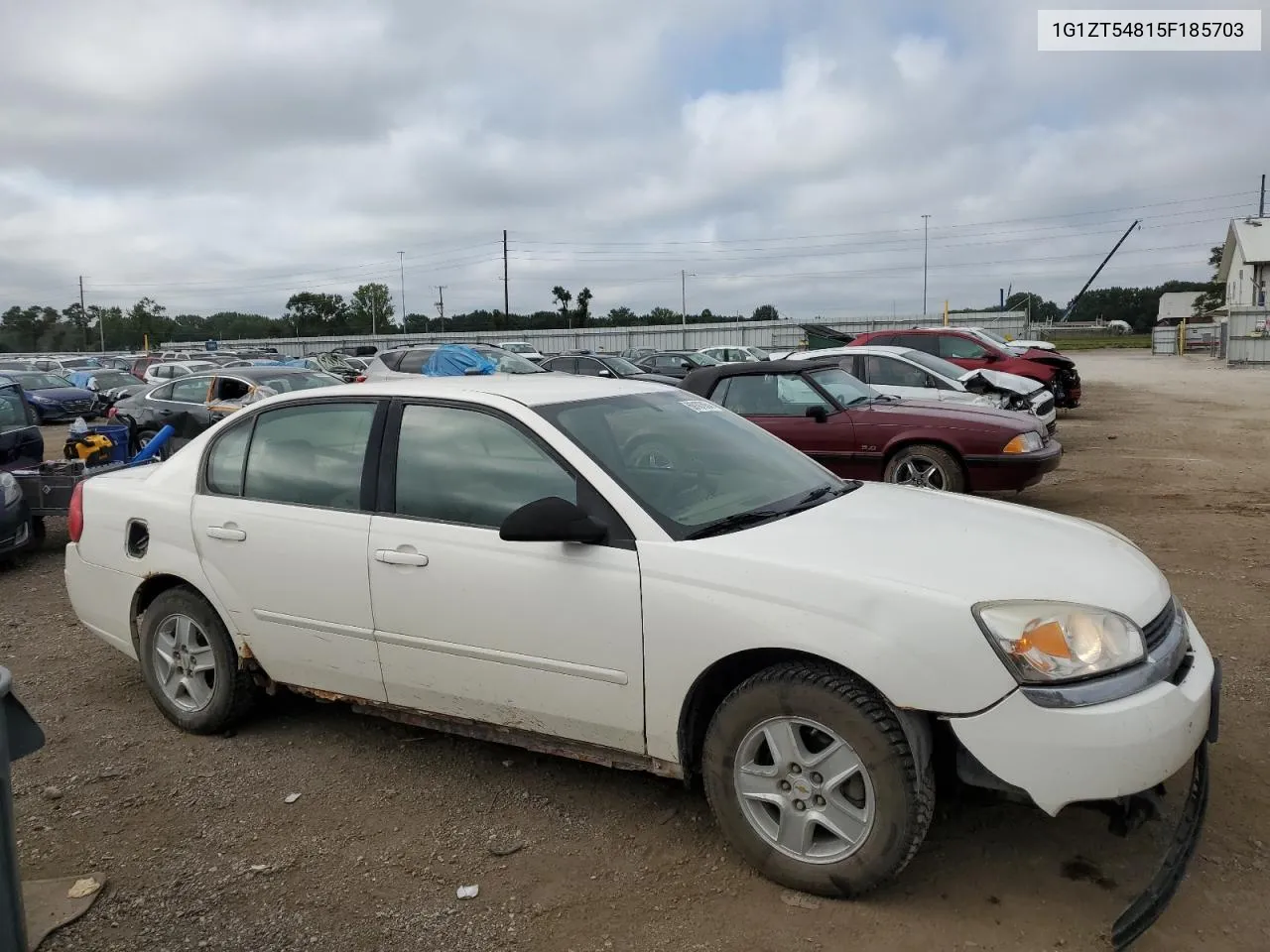 2005 Chevrolet Malibu Ls VIN: 1G1ZT54815F185703 Lot: 69107954