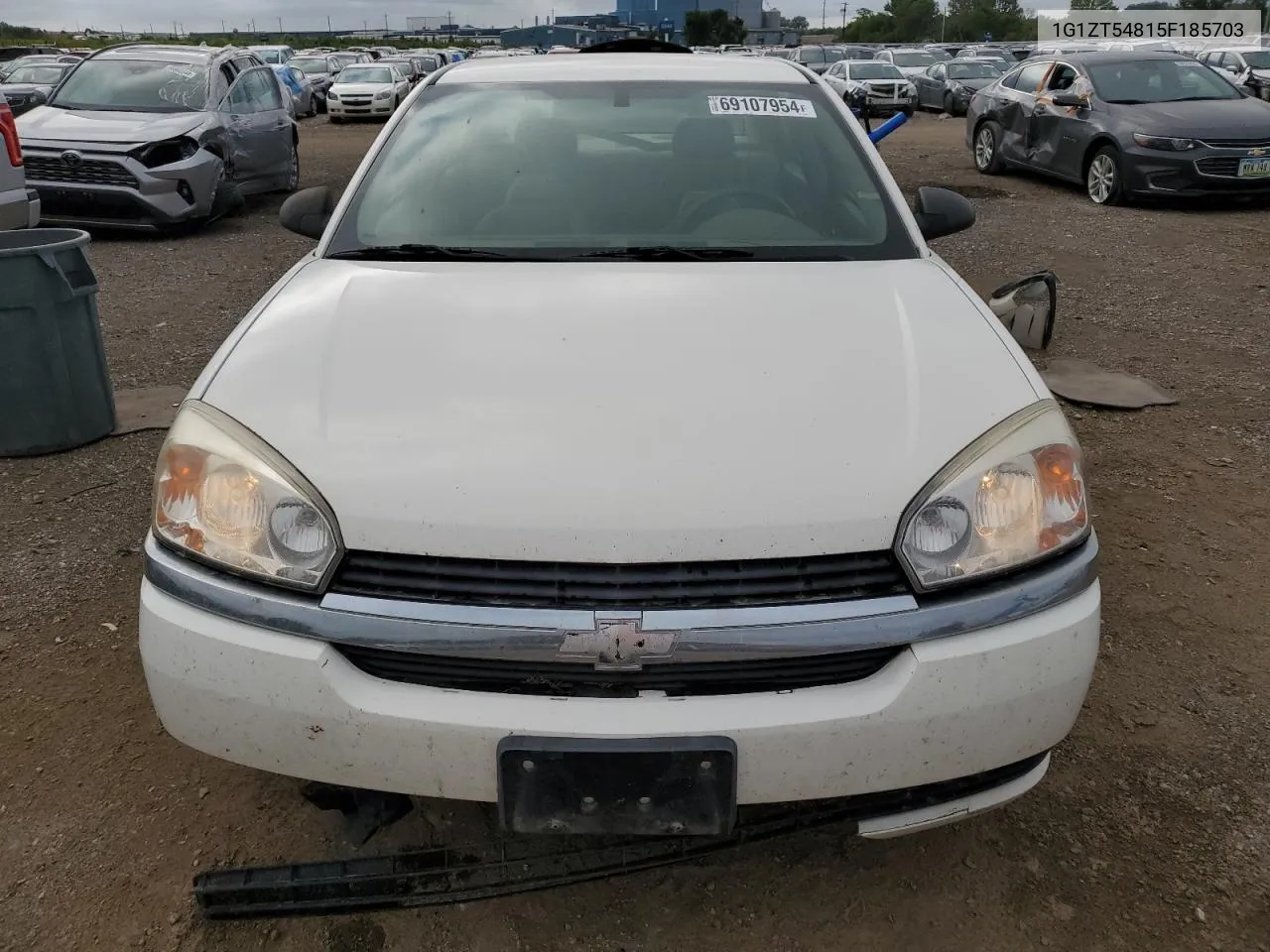 2005 Chevrolet Malibu Ls VIN: 1G1ZT54815F185703 Lot: 69107954