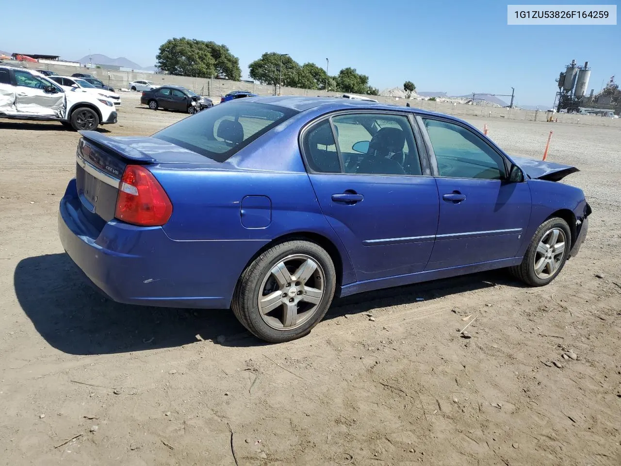 1G1ZU53826F164259 2006 Chevrolet Malibu Ltz