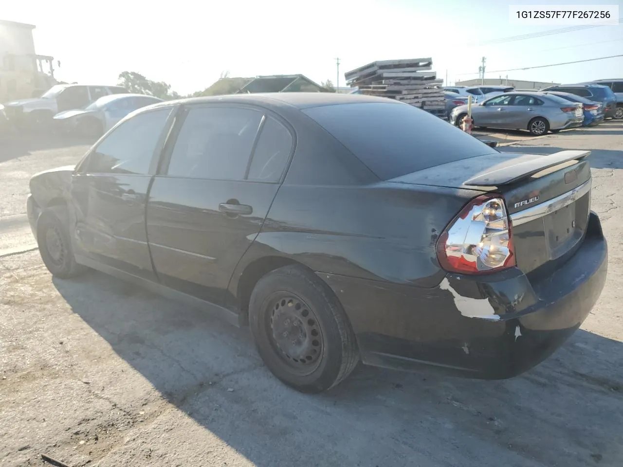 2007 Chevrolet Malibu Ls VIN: 1G1ZS57F77F267256 Lot: 70512654