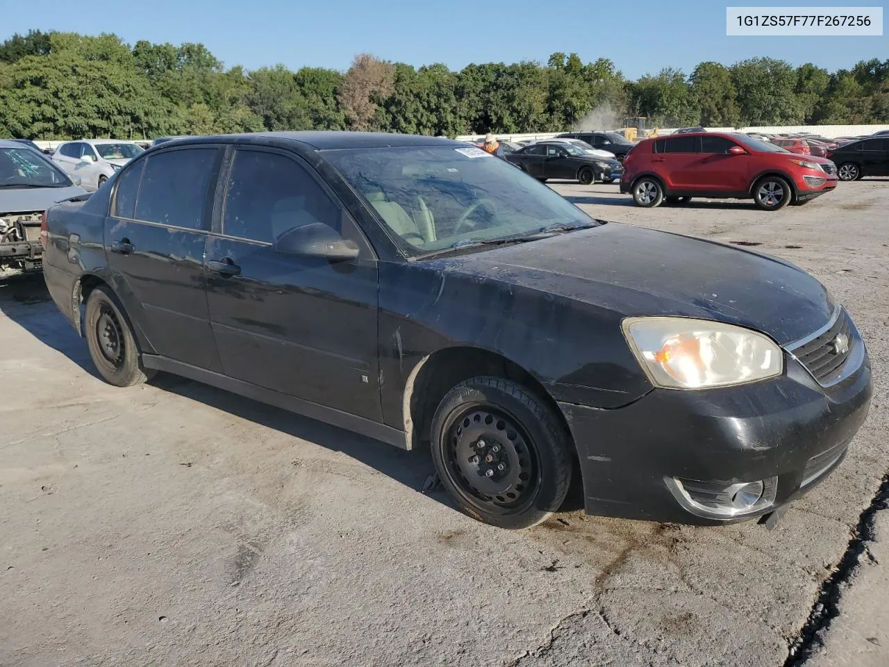 2007 Chevrolet Malibu Ls VIN: 1G1ZS57F77F267256 Lot: 70512654