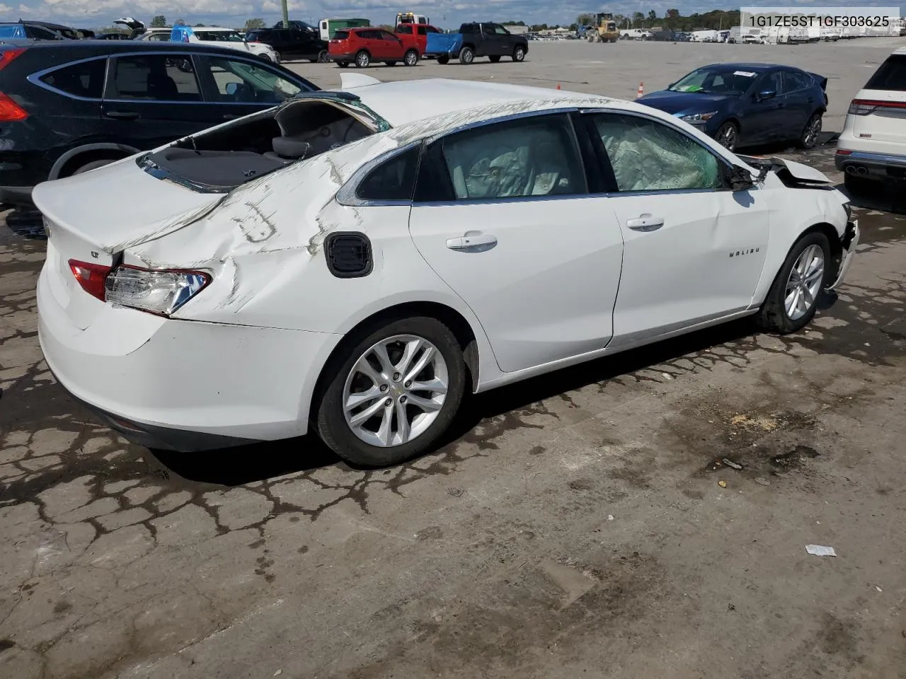 2016 Chevrolet Malibu Lt VIN: 1G1ZE5ST1GF303625 Lot: 72145554