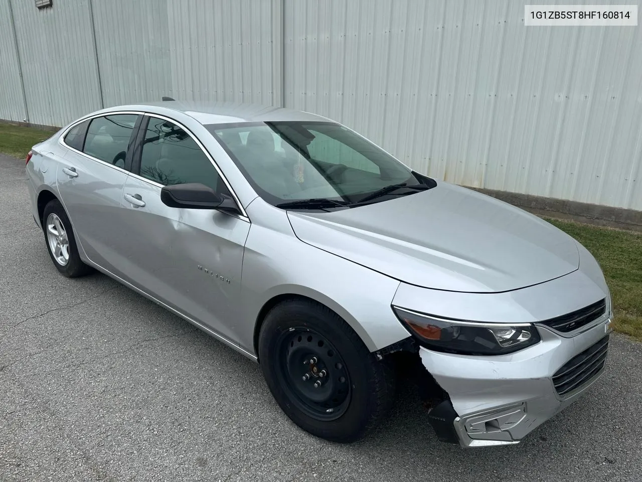 1G1ZB5ST8HF160814 2017 Chevrolet Malibu Ls