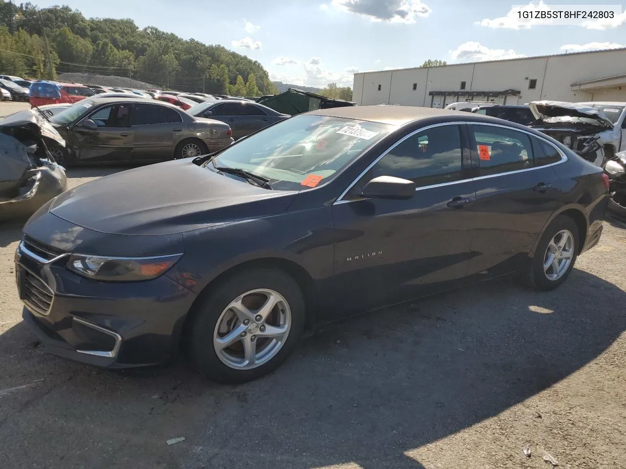 2017 Chevrolet Malibu Ls VIN: 1G1ZB5ST8HF242803 Lot: 72137964