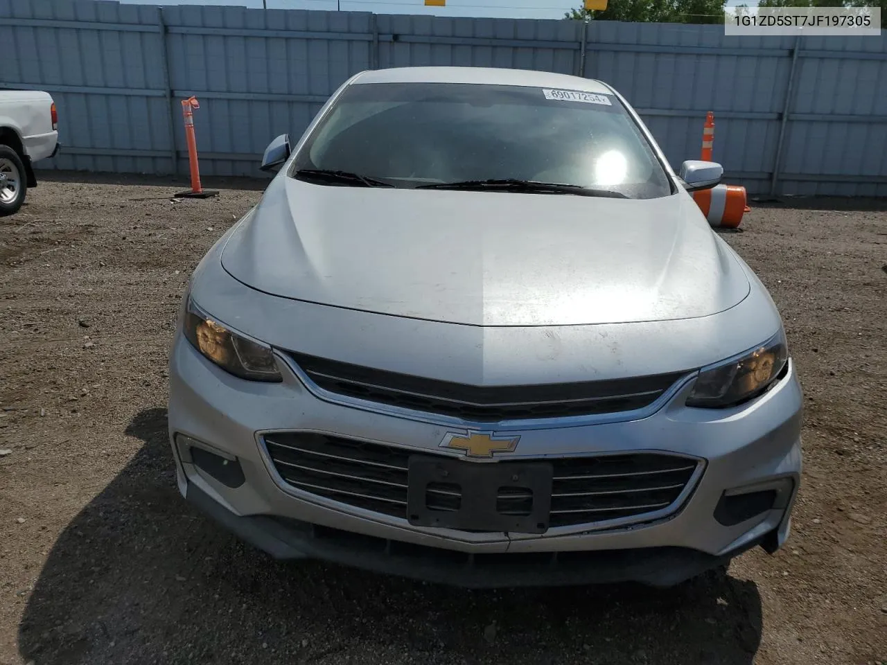 2018 Chevrolet Malibu Lt VIN: 1G1ZD5ST7JF197305 Lot: 69017254