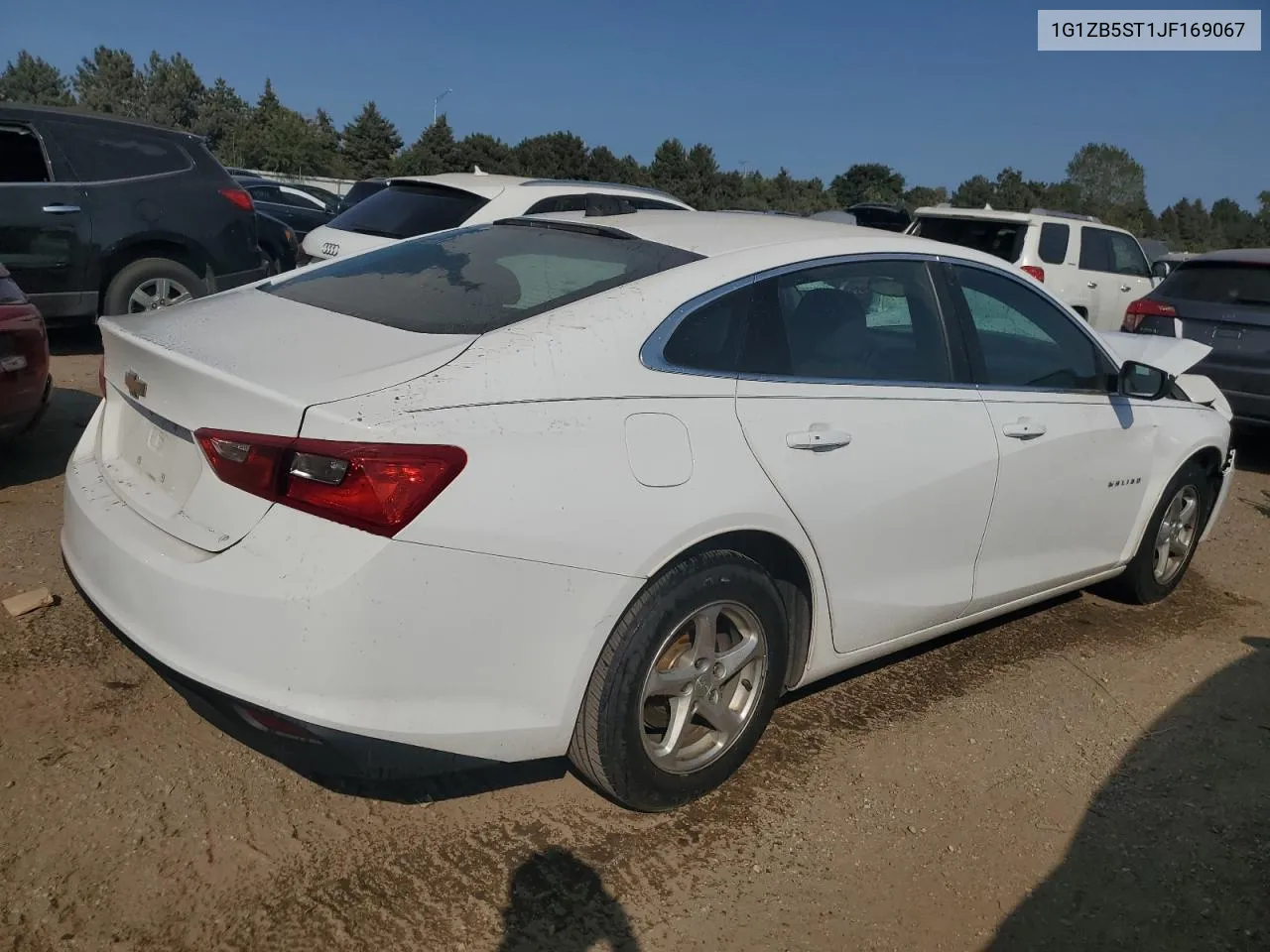 2018 Chevrolet Malibu Ls VIN: 1G1ZB5ST1JF169067 Lot: 70488634