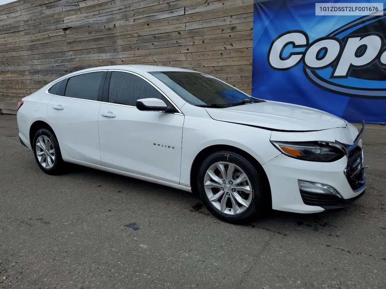 2020 Chevrolet Malibu Lt VIN: 1G1ZD5ST2LF001676 Lot: 61912984