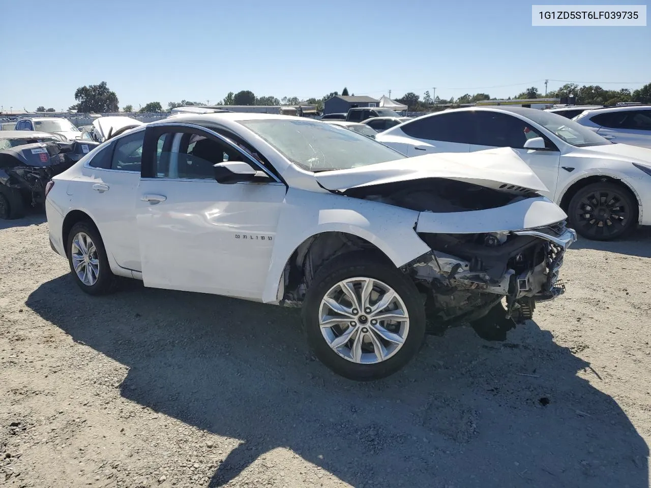 2020 Chevrolet Malibu Lt VIN: 1G1ZD5ST6LF039735 Lot: 70702064