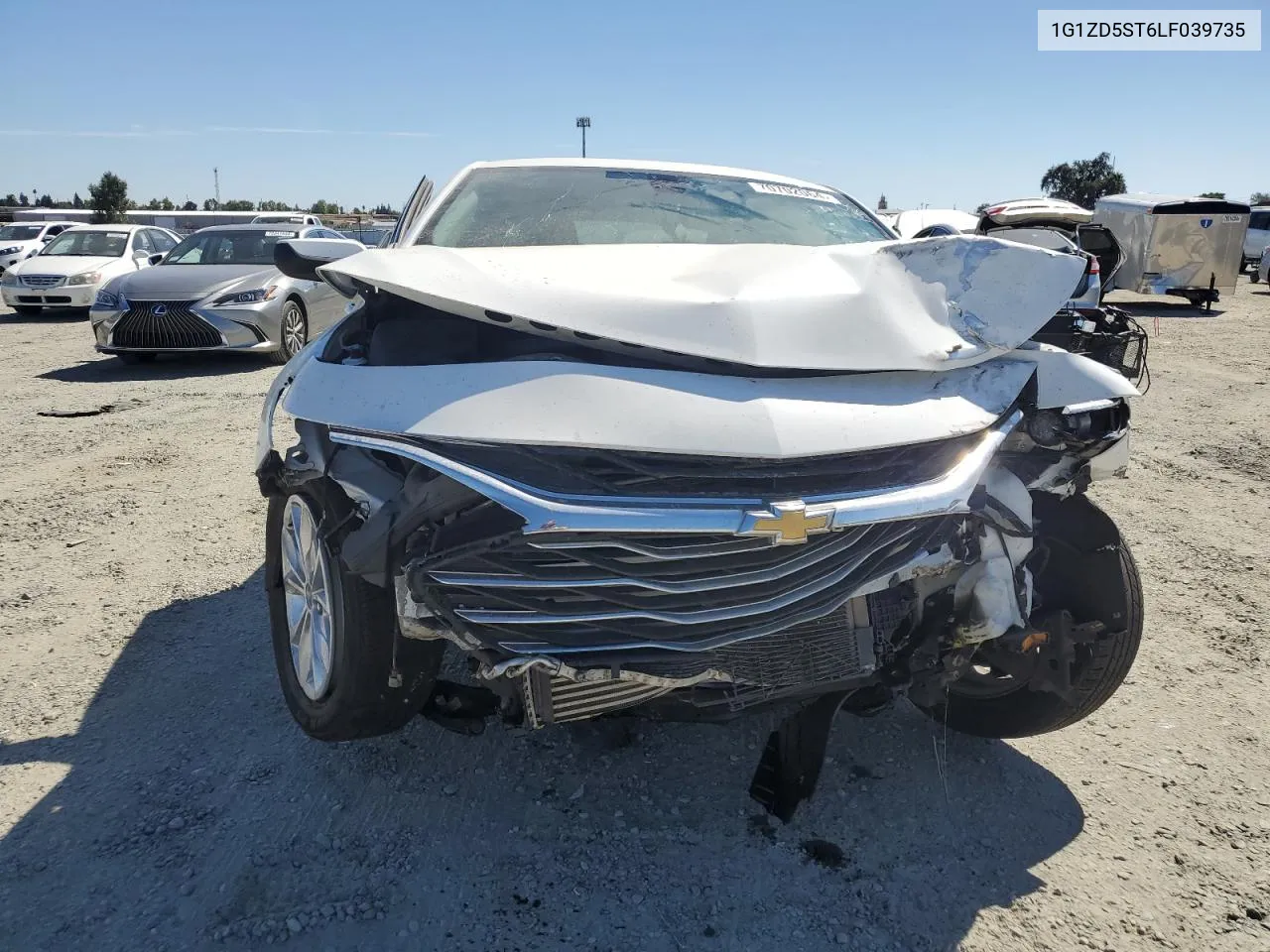 2020 Chevrolet Malibu Lt VIN: 1G1ZD5ST6LF039735 Lot: 70702064