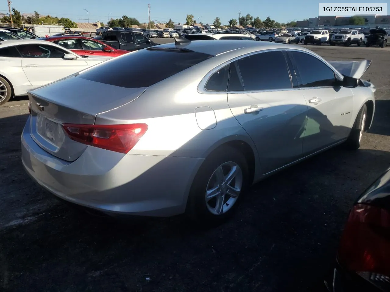 2020 Chevrolet Malibu Ls VIN: 1G1ZC5ST6LF105753 Lot: 71991004