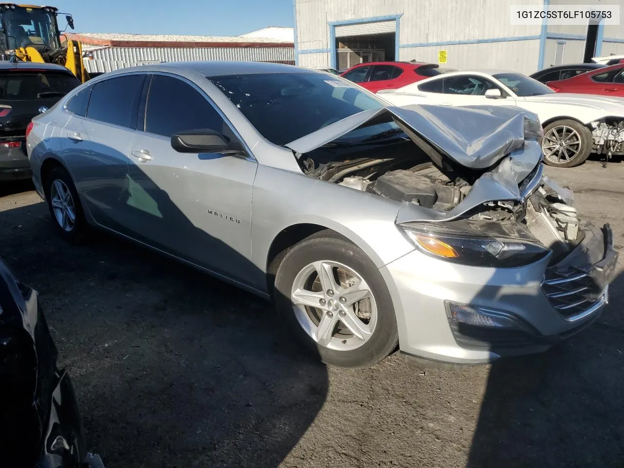 2020 Chevrolet Malibu Ls VIN: 1G1ZC5ST6LF105753 Lot: 71991004