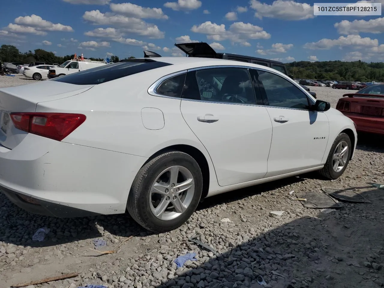 2023 Chevrolet Malibu Ls VIN: 1G1ZC5ST8PF128215 Lot: 72152044