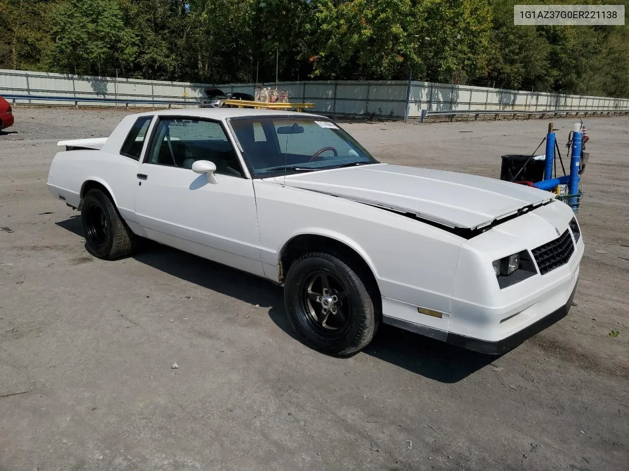 1G1AZ37G0ER221138 1984 Chevrolet Monte Carlo