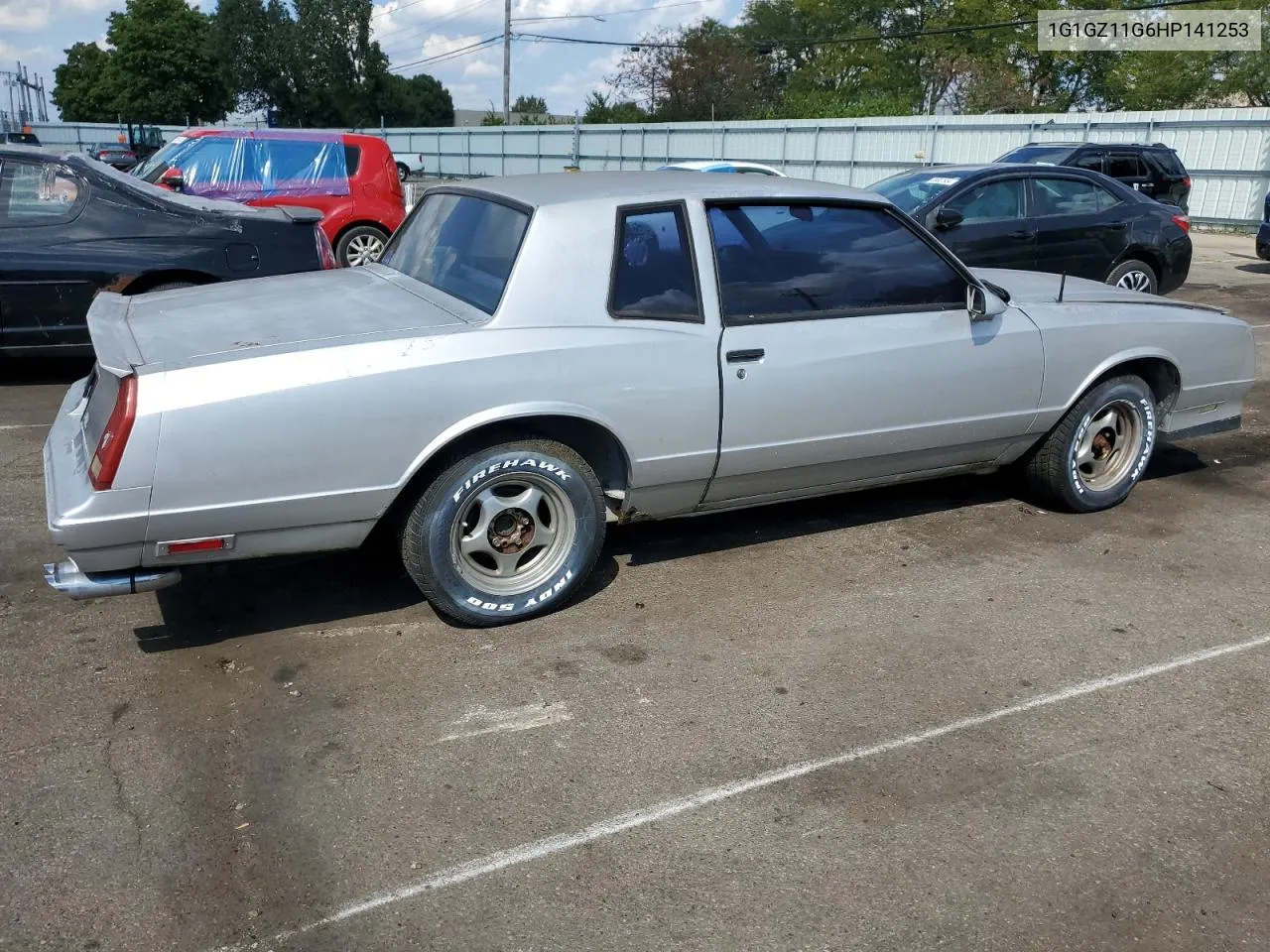 1987 Chevrolet Monte Carlo VIN: 1G1GZ11G6HP141253 Lot: 70422864