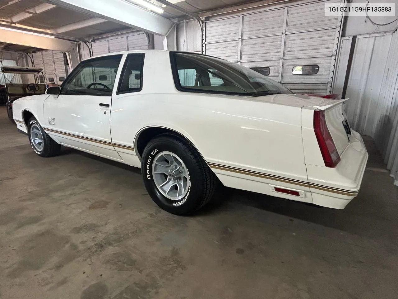 1987 Chevrolet Monte Carlo VIN: 1G1GZ11G9HP135883 Lot: 72079954