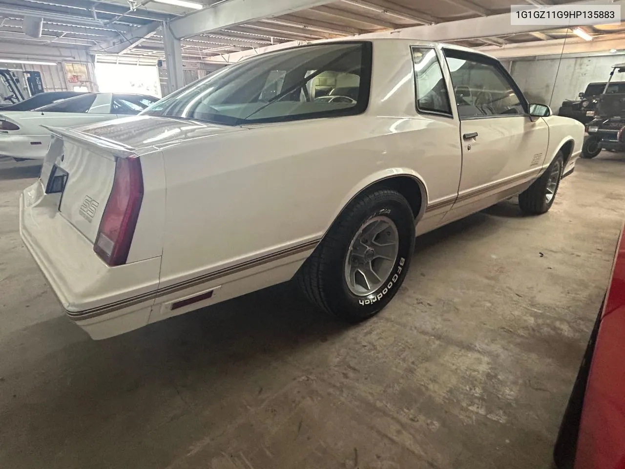 1G1GZ11G9HP135883 1987 Chevrolet Monte Carlo