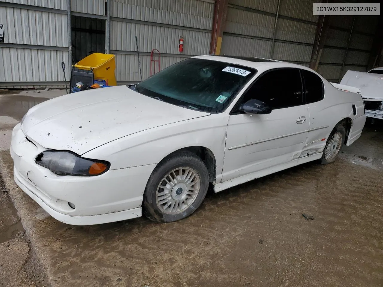 2002 Chevrolet Monte Carlo Ss VIN: 2G1WX15K329127879 Lot: 58842974