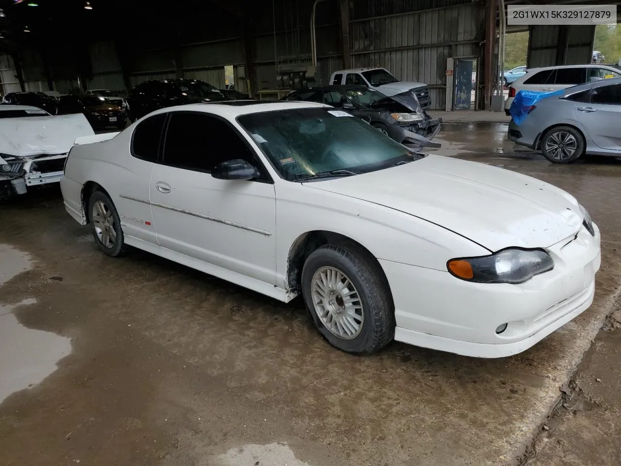 2002 Chevrolet Monte Carlo Ss VIN: 2G1WX15K329127879 Lot: 58842974